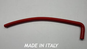 Red Silicone Radiator Hose 90° Ends - 600mm - Italian Motors USA LLC
