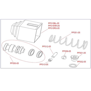 Master Cylinder Repair Kit - 19mm (Major) - Italian Motors USA LLC