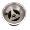 Single Spindle Mount Aluminum Wheel - 115mm - Italian Motors USA LLC
