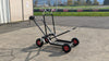 IM HQ Black Semi-Automatic Kart Stand BIG WHEEL with Hand Winch and Hooks **$50 Flat Rate Shipping** - Italian Motors USA LLC