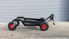 IM HQ Black Semi-Automatic Kart Stand BIG WHEEL with Hand Winch and Hooks **$50 Flat Rate Shipping** - Italian Motors USA LLC