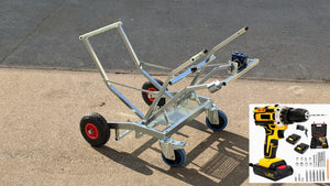 IM Hookless Drill Powered Electric Kart Stand **DRILL INCLUDED AND Free Shipping** - Italian Motors USA LLC
