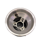 Single Aluminum Wheel - 115mm - Italian Motors USA LLC