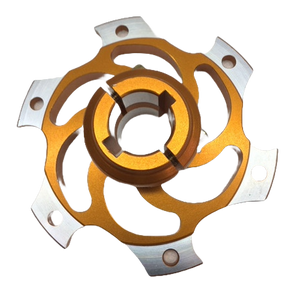 25mm HQ Brake Rotor Carrier - Gold - Italian Motors USA LLC