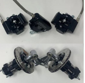 Complete Front Brake Kit - Italkart Rapido V1-B - Italian Motors USA LLC