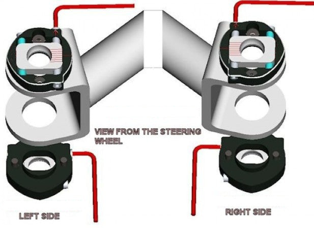 Italkart Independent Caster and Camber Adjusters– Italian Motors USA LLC