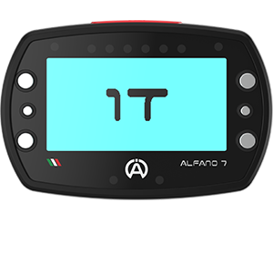 Alfano 7 Data Logger Gauge - 1T - Italian Motors USA LLC