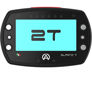 Alfano 7 Data Logger Gauge - 2T - Italian Motors USA LLC