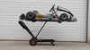 IM Black Electric Kart Stand with Hooks **$50 Flat Rate Shipping** - Italian Motors USA LLC