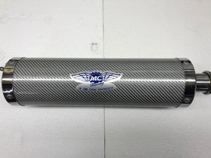 Special Short Carbon Fiber Silencer - Italian Motors USA LLC