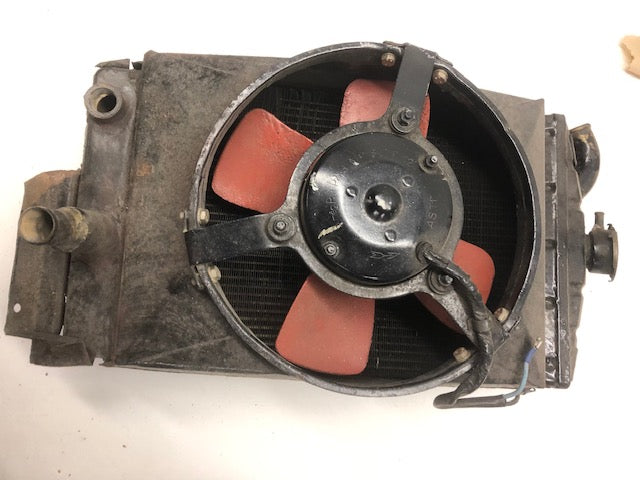 Fiat 600 Brass Radiator with Electric Fan - Used– Italian Motors USA LLC