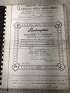 Lamborghini 400 GT - Construction of Design (photocopy) - Italian Motors USA LLC