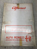 Alfa Romeo Alfasud Repair Manual (in Italian) - Italian Motors USA LLC