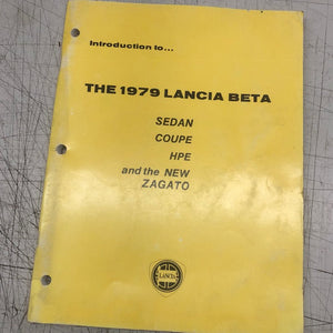 Introduction Manual for Lancia Model - Italian Motors USA LLC