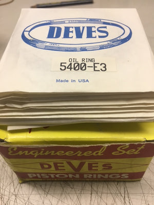 Deves Piston Rings Set for 2000 Alfa Romeo - Italian Motors USA LLC