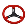 Steering Wheel - Red 340mm - Italian Motors USA LLC