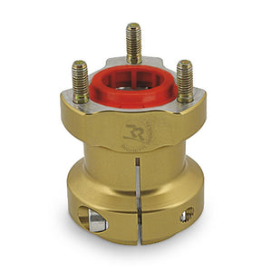 40 x 77mm Rear Hub - Gold - Italian Motors USA LLC