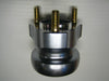 40 x 65mm Rear Hub - Titanium - Italian Motors USA LLC