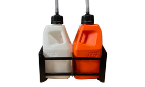 Dual Fuel Jug Rack - Floor Mount - Italian Motors USA LLC