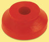 Rubber Tapered Spacer - Red - Italian Motors USA LLC