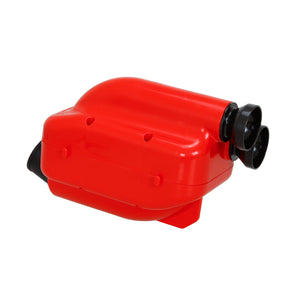 Righetti Nox 2 Airbox 30mm - Red - Italian Motors USA LLC