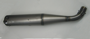 IAME one piece exhaust pipe - X30 - Italian Motors USA LLC